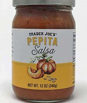 Pepita is a pumpkin seed with no extensions. Trader Joe's Pepita Salsa Reviews - Trader Joe's Reviews ...