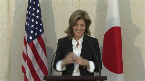 Us Ambassador Caroline Kennedys Arrival Remarks Youtube