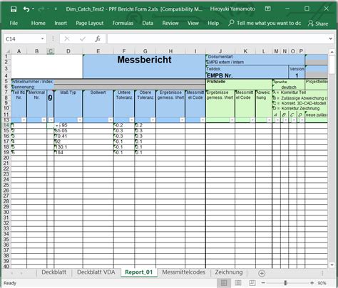 Analysis in teilelebenslauf vda vorlage , bron:researchgate.net. EMPB VDA Vorlage: Download Deckblatt Englisch Deutsch Excel Datei