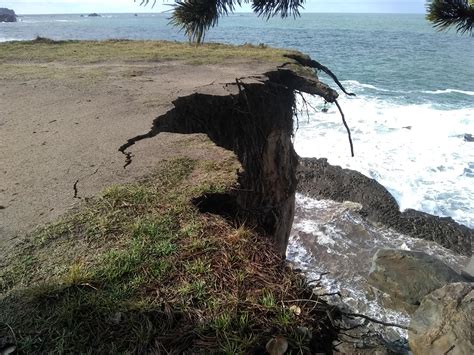 Witnessed A Huge Coastal Erosion Event This Morning Details In