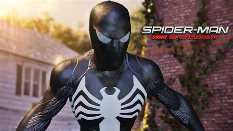Spider Man Web Of Shadows Marvels Spider Man 2 Symbiote Suit Mod