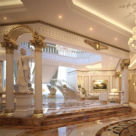 Classical Scene Luxury Lobby 3d Model Turbosquid 1284179 Luxury