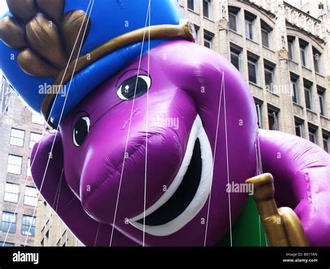 Barney Macys Thanksgiving Parade Manhattan New York Usa Stock Photo