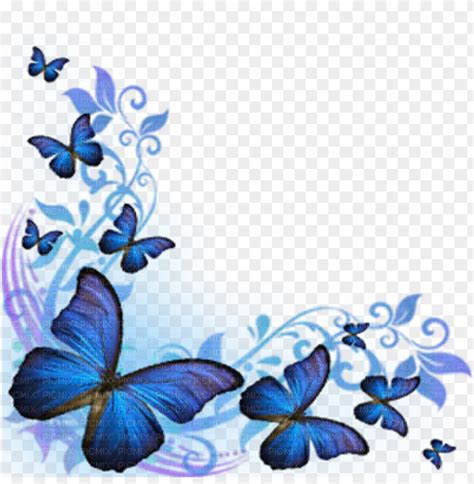 Butterflies Clipart Corner Butterflies Corner Transparent Free For