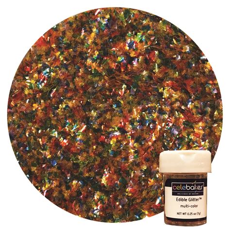 Multi Colored Edible Glitter High Quality Great Tasting