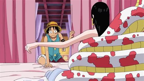 Boa Hancock Dan Luffy Who Has Decided To Help Him In His