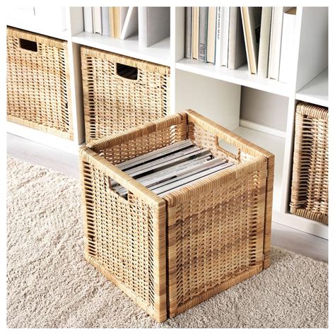 BranÄs Basket Rattan 12 ½x13 ½x12 ½ Ikea Ikea Basket Wicker