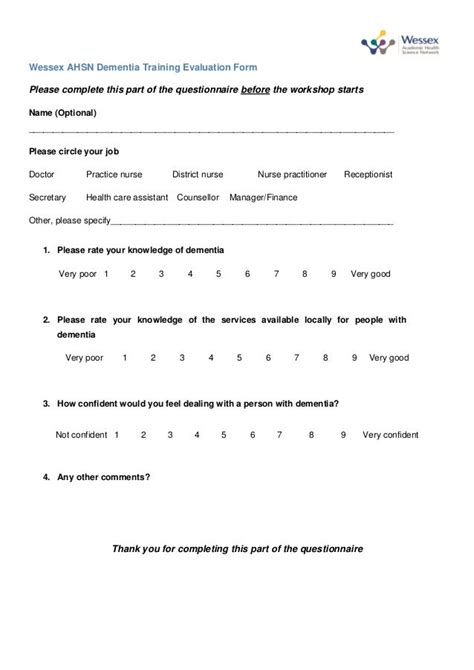 Patient Feedback Form Sample Pdf Template