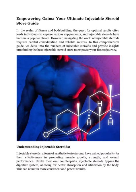 Ppt Empowering Gains Your Ultimate Injectable Steroid Store Guide