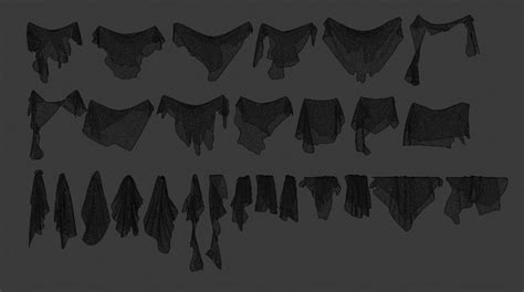 Rags Cloth 3d Model Cgtrader