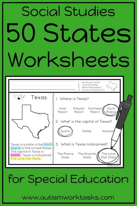 These Social Studies Worksheets Are Perfect For Independent Work