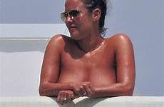 caroline flack topless nude sexy sunbathing fappening island mallorca majorca boobs filming she bikini balcony her collection presenter radio spotted
