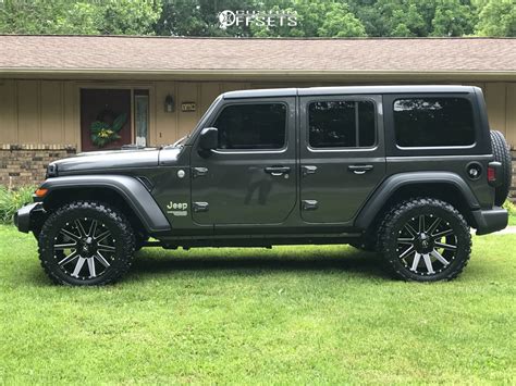 Determining the largest tire size for your jeep wrangler is also governed by what you intend on doing with your jeep. 2018 Jeep Wrangler Fuel Contra Stock Stock | Custom Offsets