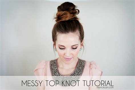 22 cute and easy bun hairstyles to try in 2023 top knot tutorial messy top knots top knot
