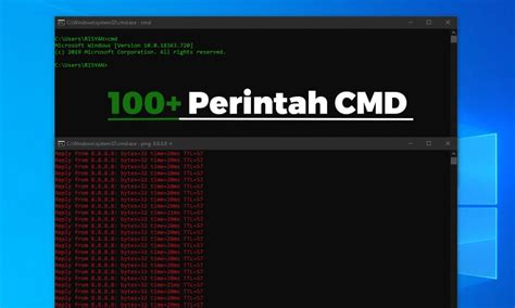 100 Perintah CMD Command Prompt Lengkap Monitor Teknologi