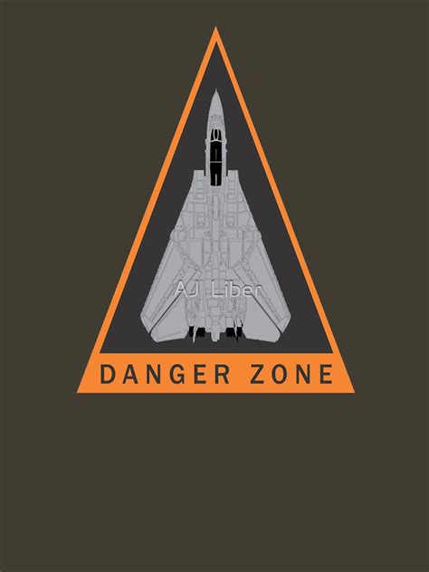F14 Tomcat Danger Zone T Shirt By Aj Liber In 2020 F14 Tomcat