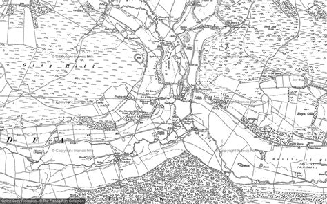 Old Maps Of Monaughty Powys Francis Frith