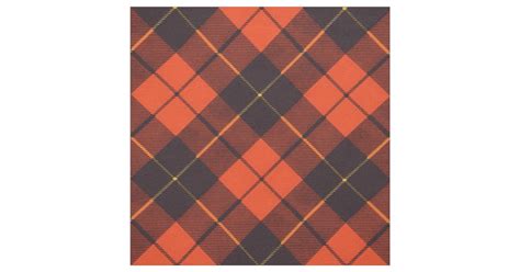 Wallace Clan Plaid Scottish Tartan Fabric Zazzle