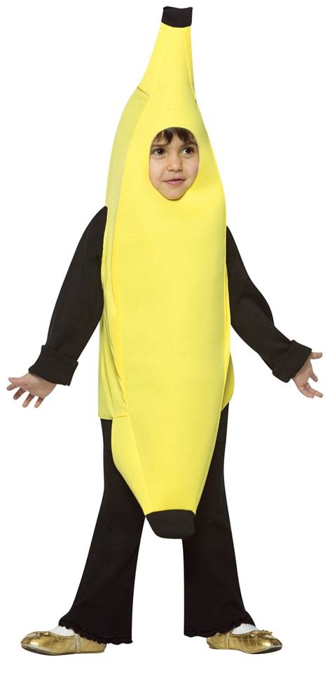 Uhc Boys Banana Outfit Comical Theme Fancy Dress Toddler Halloween