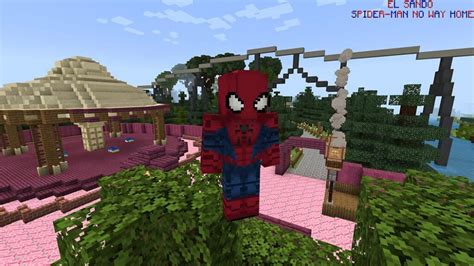 Minecraft Spider Man No Way Home Addon El Sando
