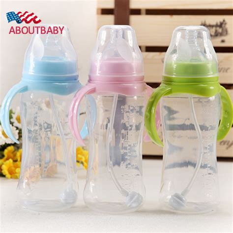 Cute Silicone Baby Feeding Bottle Infant Newborn Feeding Nursing Drop