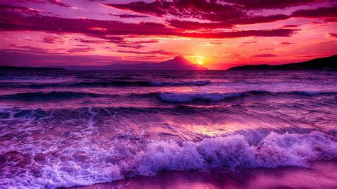 🔥 Download Romantic Purple Sunset Wallpaper At Wallpaperbro By