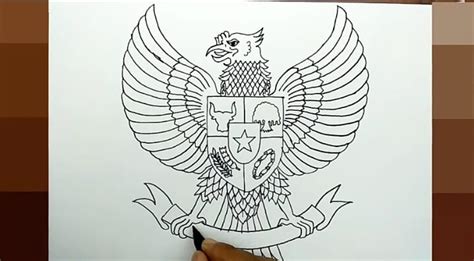 Detail Sketsa Garuda Pancasila Koleksi Nomer 21