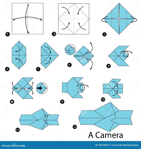 How To Make Origami Camera