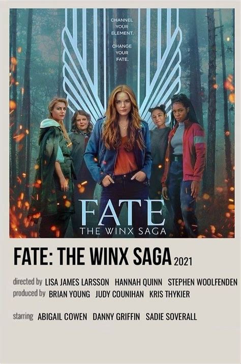 Netflix Fate The Winx Saga Poster Fate Saga Movie Poster Wall