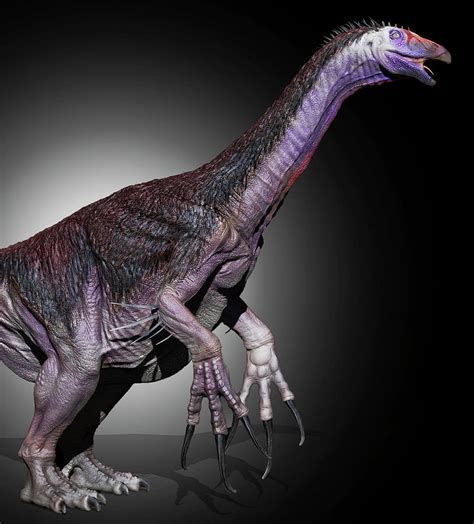 Therizinosaurus Dinosaur Side View Photograph By Robert Fabiani Pixels