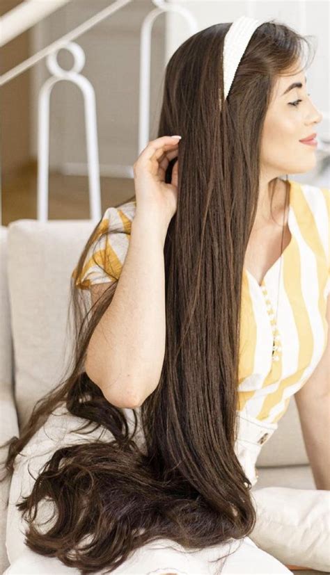 Pin By Ronald Ard On Long Hairstyles Long Silky Hair Long Hair Girl