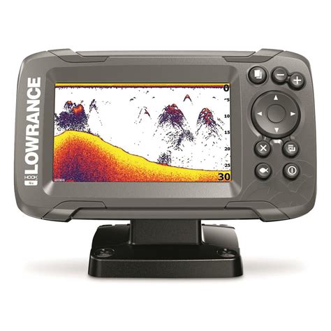 Lowrance Hook2 4x Fish Finder With Bullet Transducer And Gps Plotter