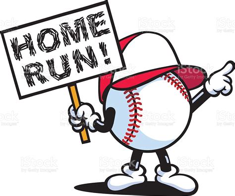 Home Run Stock Illustration Download Image Now Istock