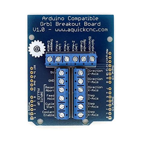 Arduino Compatible Grbl Shield For Cnc Stepper Buy Online In
