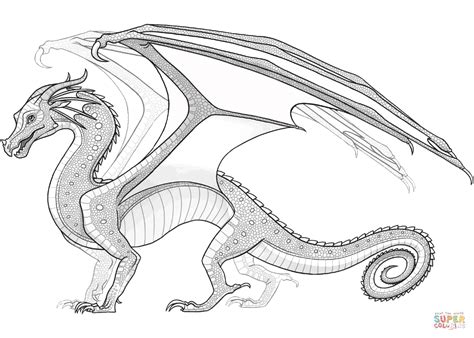 Wings Of Fire Dragon Coloring Pages Silkwing We Have Collected 39