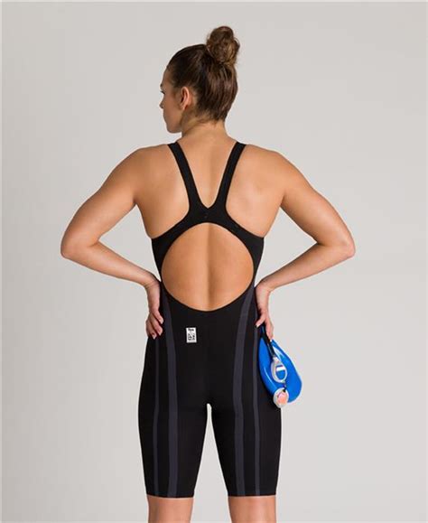 Arena Powerskin Carbon Core Fx Ladies Kneeskin Open Back Tech Suit 23