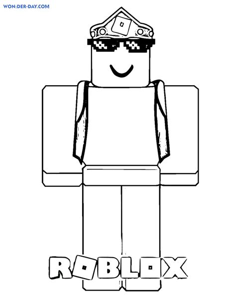 Coloring Page Roblox Print For Free Coloring Home