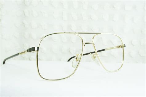 80s glasses 1980s aviator eyeglasses men s gold wire by diaeyewear