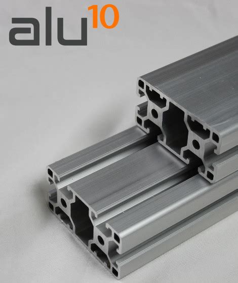 Aluminio Ranurado De 4080 Para Todo Tipo De Construcciones Mecánicas Y