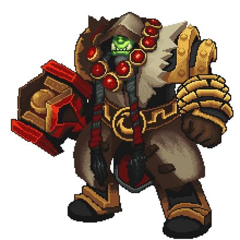 Artstation Heroes Of The Storm Animated Pixel Sprites Martin W King Heroes Of The Storm