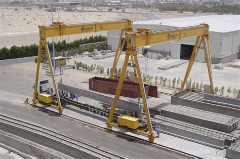 Rail Mounted Gantry Crane Rgc 3 Cimolai Technology Spa