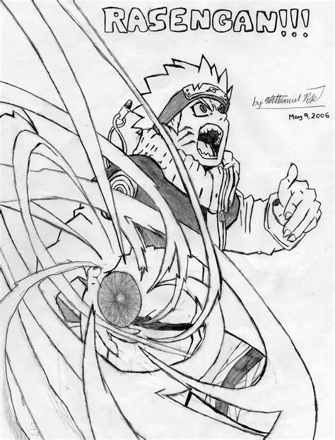 Naruto Rasengan Drawing At Getdrawings Free Download