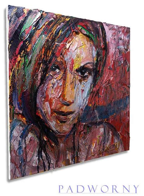 Sold Oil Paint On Gallery Wrapped Stretched Canvas 30 By 30 By 34 In