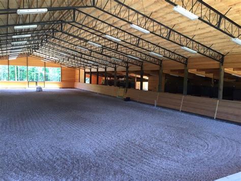 Timber-frame Covered Riding Arena | Barn Pros