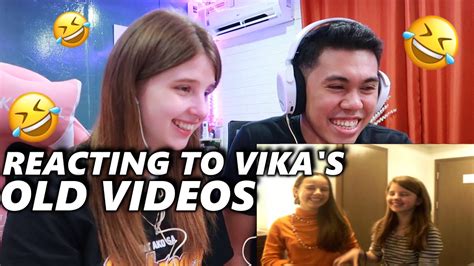 REACTING ON VIKA S OLD VIDEOS MAY HIDDEN TALENT SI VIKA YouTube