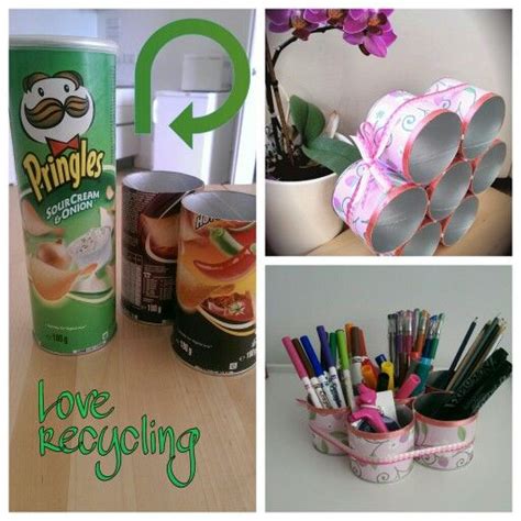 Reciclando Tubos De Pringles Para Niña Recycling Pringles Tubes For A