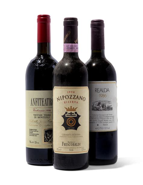 Mixed Italian Red Wines Christies