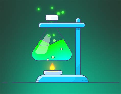 Lab Chemical Flask Animation On Behance