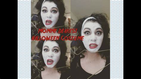 Last Minute Halloween Costume Mommy Dearest Carmenisahotmess Youtube