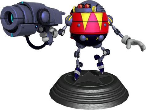 Sonic Generations Eggrobo Statue From The Official Artwork Set For